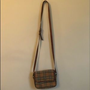 Burberry Suede Crossbody Bag